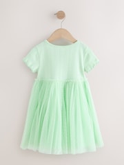 Blue/Green Cake Tutu Skirt Dress (3mths-7yrs) - Image 2 of 4