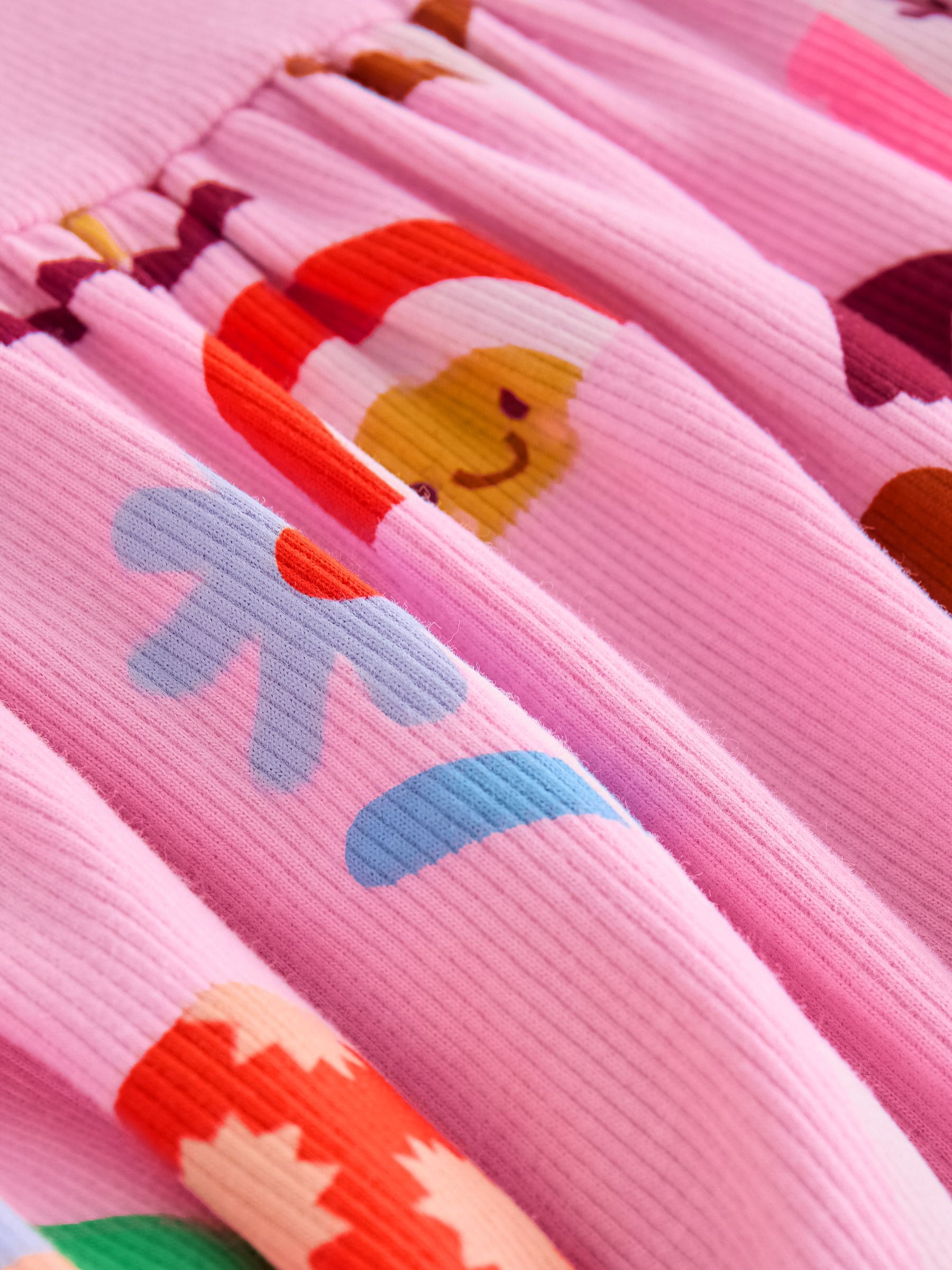 next pink unicorn dress Buy Pink Unicorn Long Sleeve Ribbed Dress (3mths-7yrs) from Next Germany