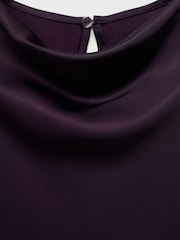 Mango Purple Mart Blouse - Image 2 of 6