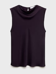 Mango Purple Mart Blouse - Image 5 of 6
