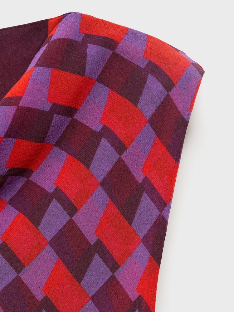 Mango Purple Martina Blouse - Image 6 of 6