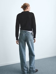 Mango Navy  Blue Miami Jeans - Image 2 of 6