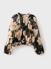 Mango Black Salty Blouse - Image 1 of 2