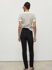 Mango Black Newmom Comfort High-Rise Jeans - Image 2 of 6
