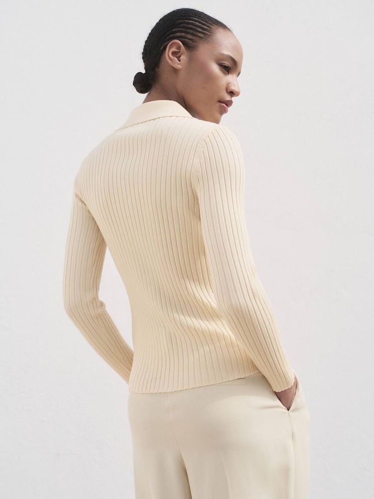 Mango White Latte Cardigan - Image 2 of 7