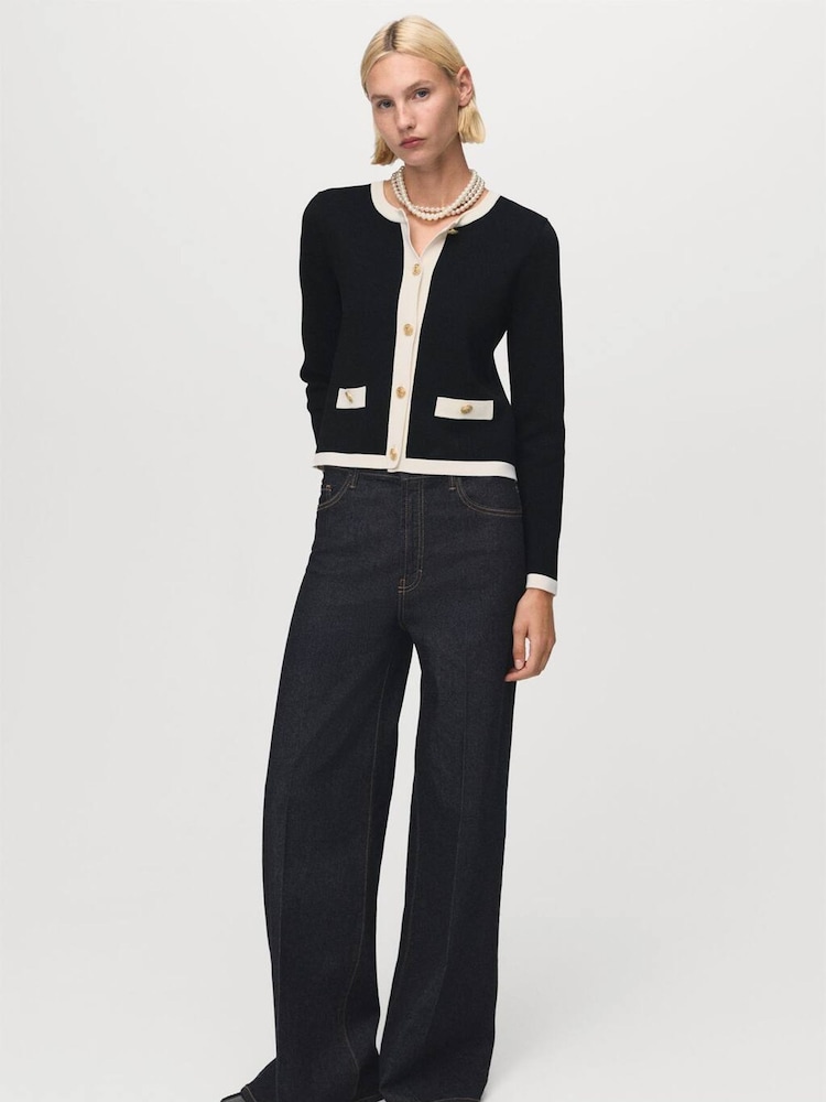 Mango Black Pia Jacket - Image 1 of 6