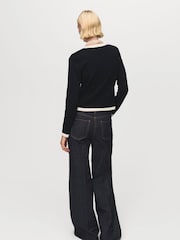 Mango Black Pia Jacket - Image 4 of 6