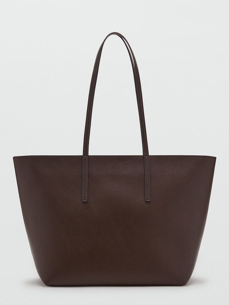 Mango Brown Tote Bag - Image 1 of 3