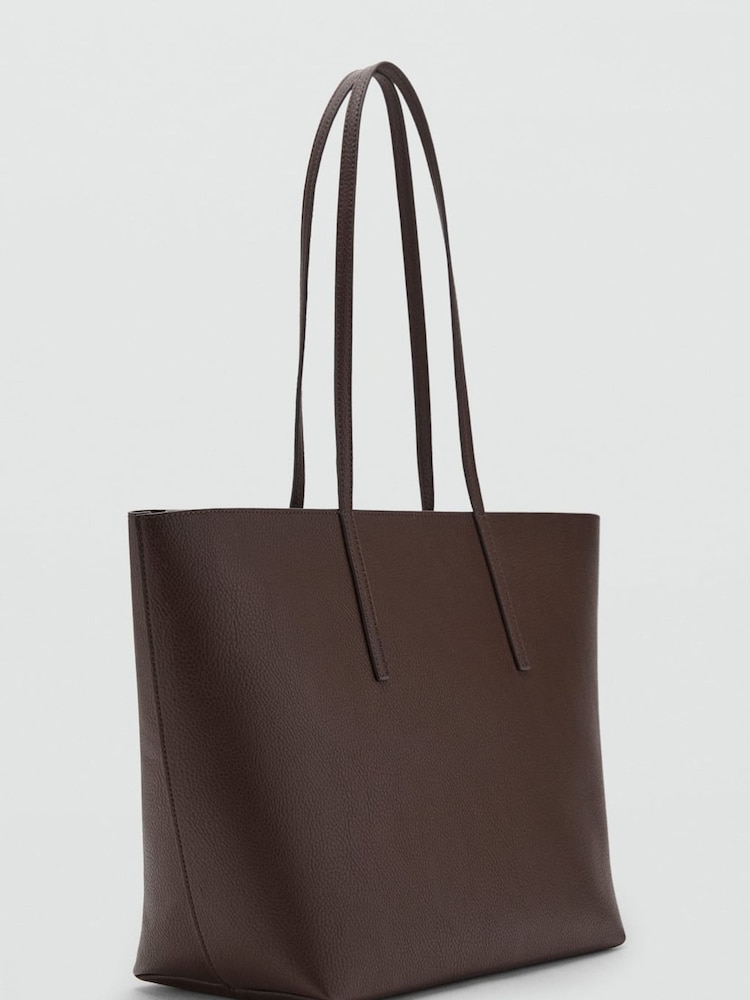 Mango Brown Tote Bag - Image 2 of 3