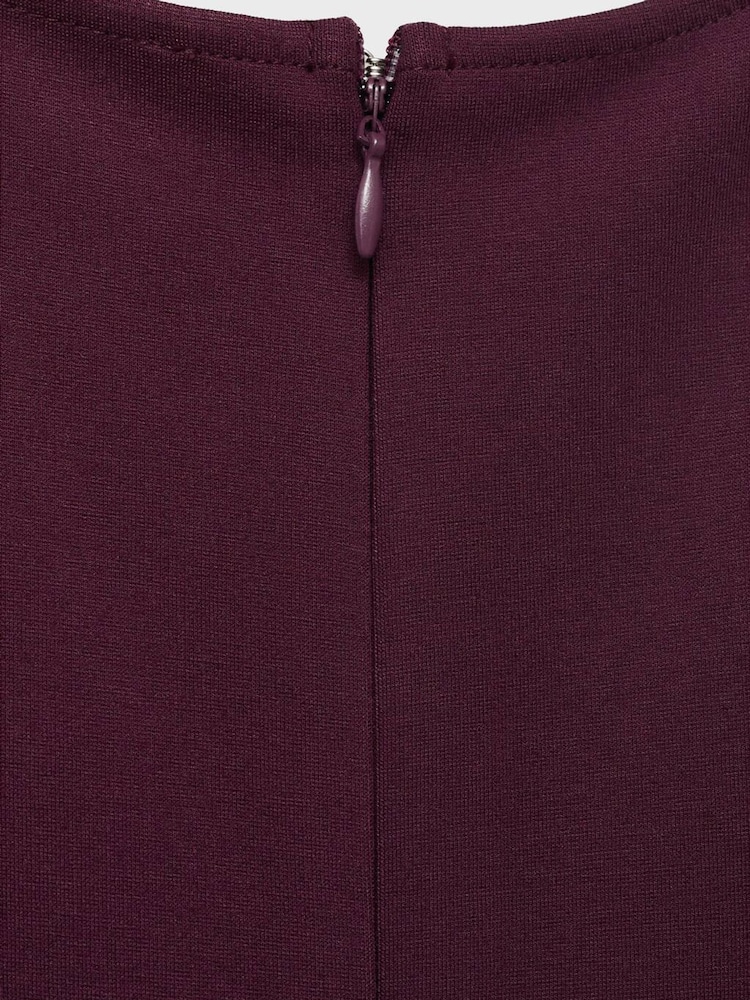 Mango Purple Letizia Dress - Image 6 of 6