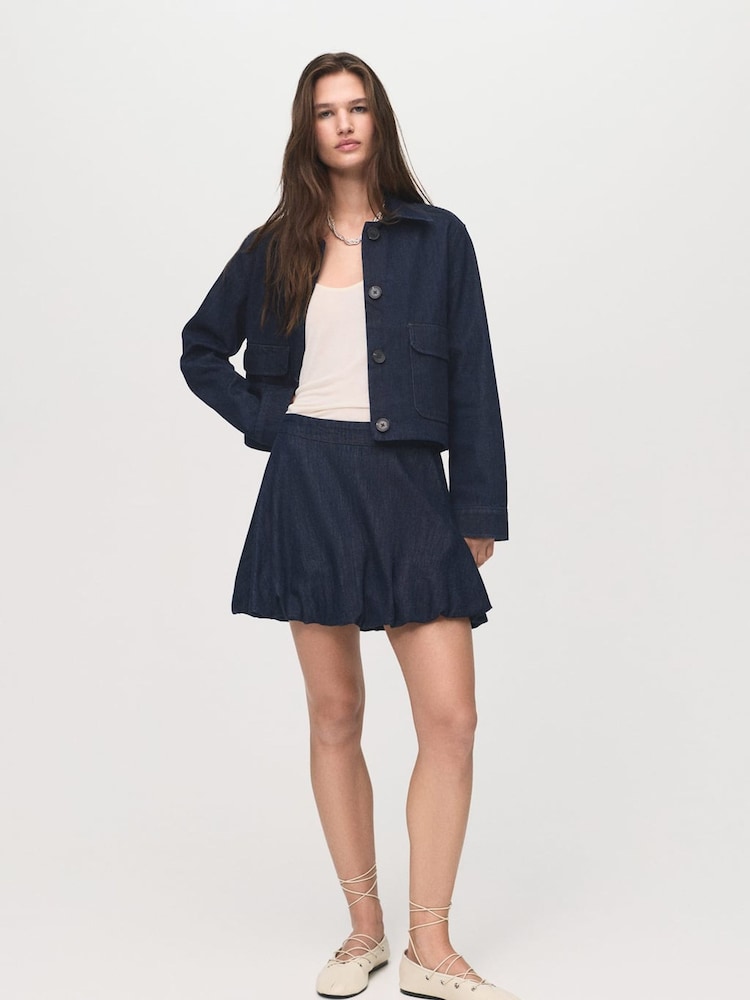 Mango Blue Jacket Sabri - Image 1 of 7