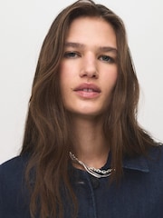 Mango Blue Jacket Sabri - Image 4 of 7