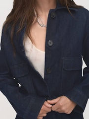 Mango Blue Jacket Sabri - Image 5 of 7