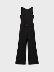 Mango Black Belty Jumpsuit - Image 5 of 6