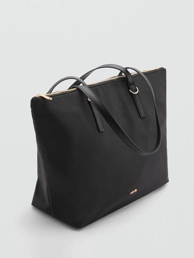 Mango Black Bag - Image 2 of 3 Mango Black Bag - Image 2 of 3