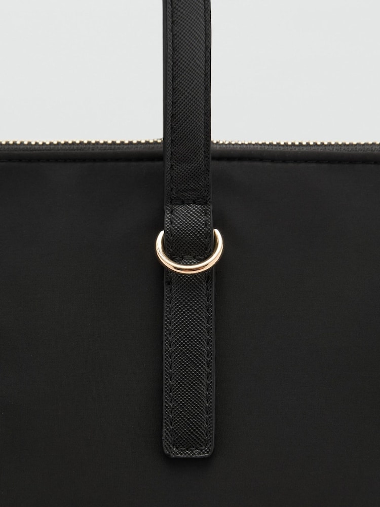 Mango Black Bag - Image 3 of 3 Mango Black Bag - Image 3 of 3