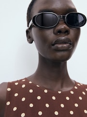 Mango Brown Dress - Image 4 of 6