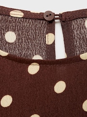 Mango Brown Dress - Image 6 of 6