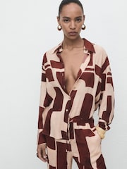 Mango Red Parisi Shirt - Image 2 of 6