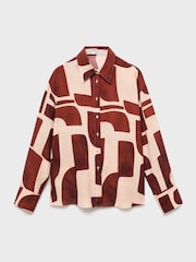 Mango Red Parisi Shirt - Image 5 of 6