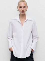 Mango White Chyna Shirt - Image 2 of 6