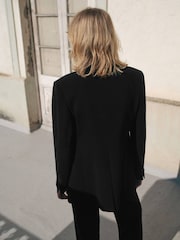 Mango Black Iguana Blazer - Image 3 of 5