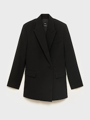 Mango Black Iguana Blazer - Image 4 of 5