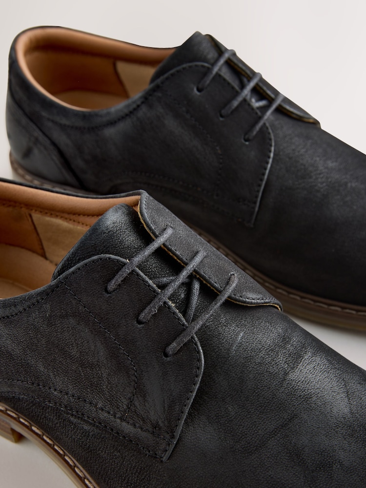 Black Derby Shoes - Image 5 of 5