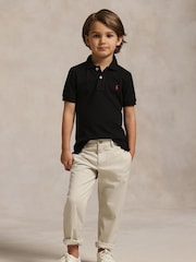 Polo Ralph Lauren Black Polo Shirt - Image 2 of 5