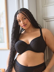 Sculptresse Black Muse Plunge Bra - Image 4 of 8