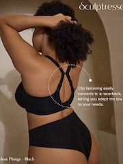 Sculptresse Black Muse Plunge Bra - Image 6 of 8