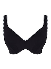 Panache Black Jennifer Plunge Bikini Top - Image 5 of 6