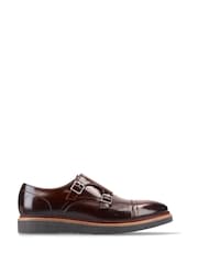 Base London Burnt Brown Knight Monk Shoe - Image 1 of 1