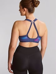Panache Blue Wired Sports Bra - Image 3 of 4