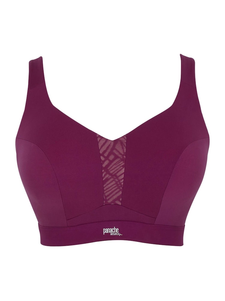 Panache Berry Endurance Wired Non Padded Sports Bra - Image 5 of 5