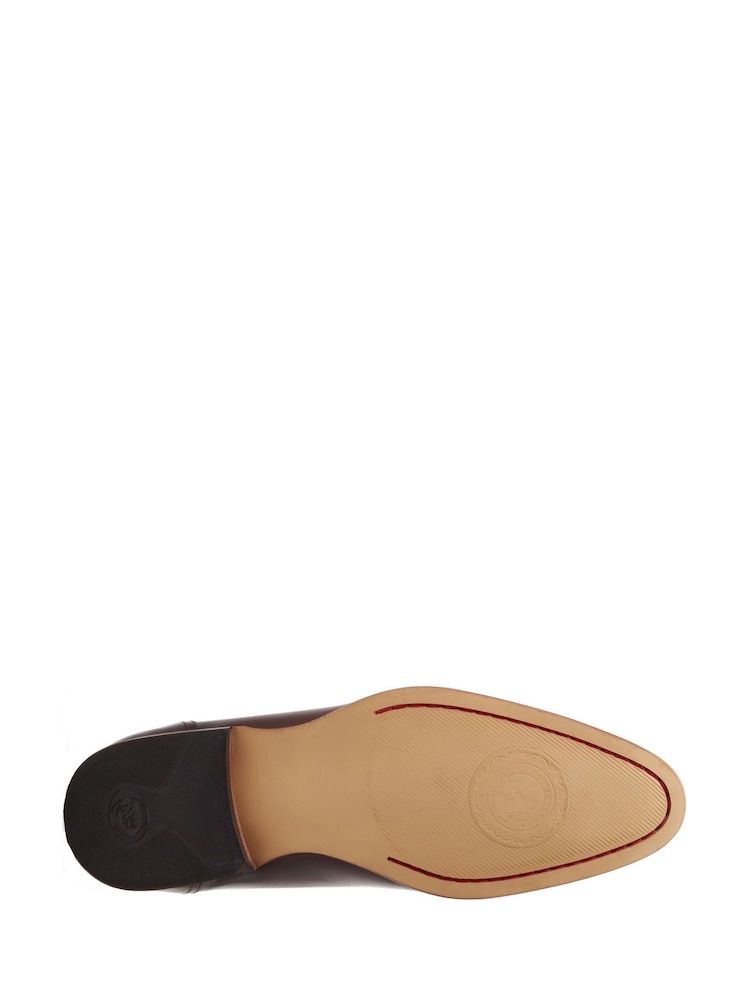 Base London Burnt Brown Gambino Excel Derby Shoe - Image 5 of 5