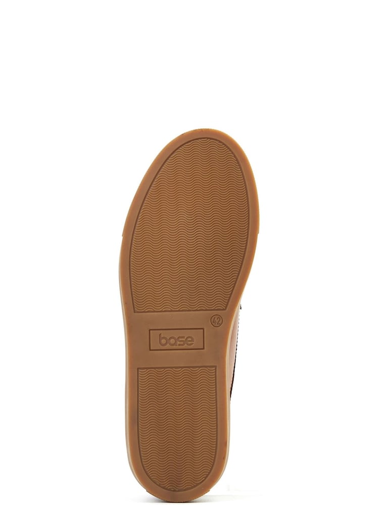 Base London Burnt Tan Brown Clapton Brogue Trainer - Image 4 of 4