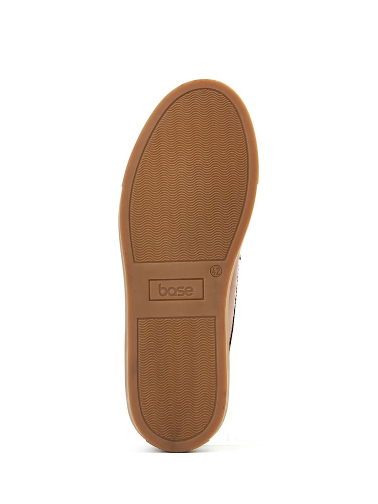 Burnt Tan Brown - Base London Clapton Brogue Trainer - Imagem 5 de 5