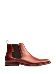 Base London Tan Brown Sikes Chelsea Boot - Image 1 of 4