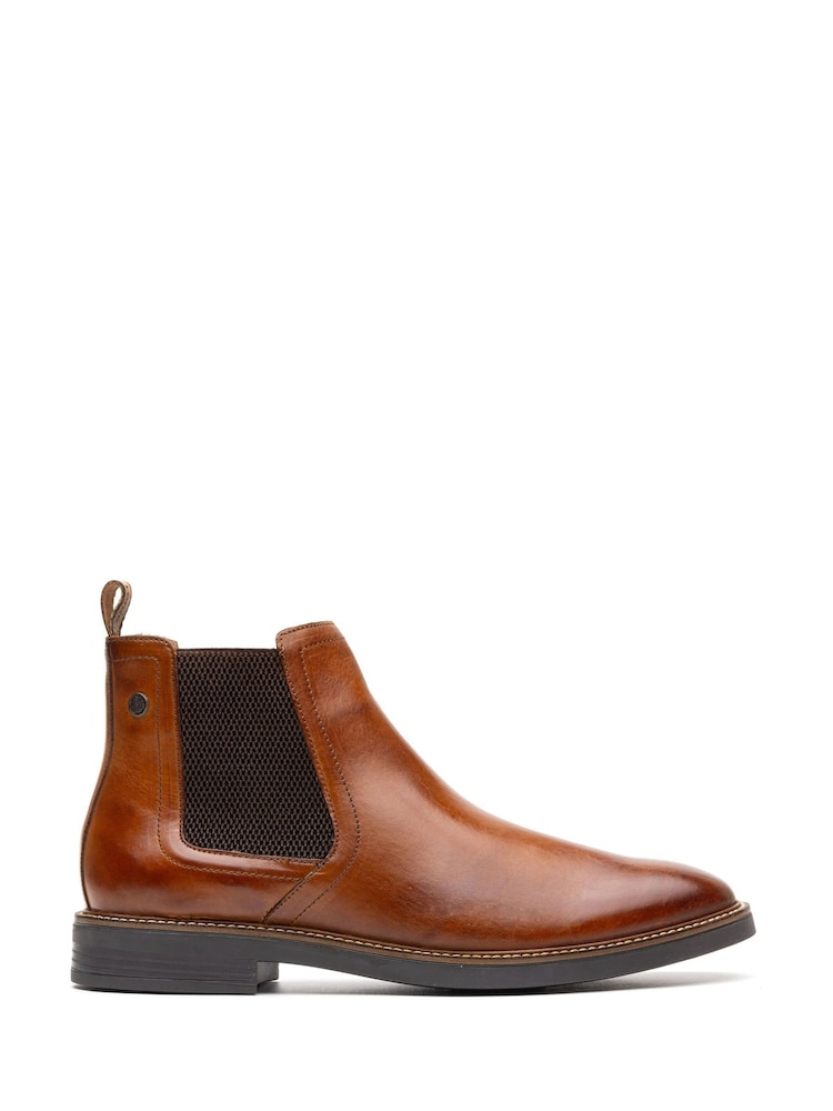 Base London Burnt Tan Brown Sussex Chelsea Boot - Image 2 of 4