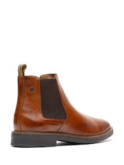 Base London Burnt Tan Brown Sussex Chelsea Boot - Image 3 of 4