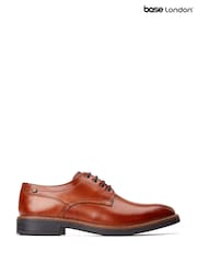 Burnt Tan Brown - Base London Durham Lace Shoe - Imaginea 8 din 8