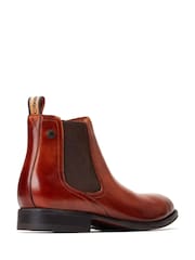 Burnt Tan Brown - Base London Whittle Chelsea Boot - Imagem 3 de 4