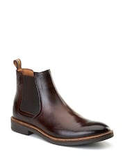 Base London Burnt Brown Sussex Chelsea Boot - Image 1 of 4