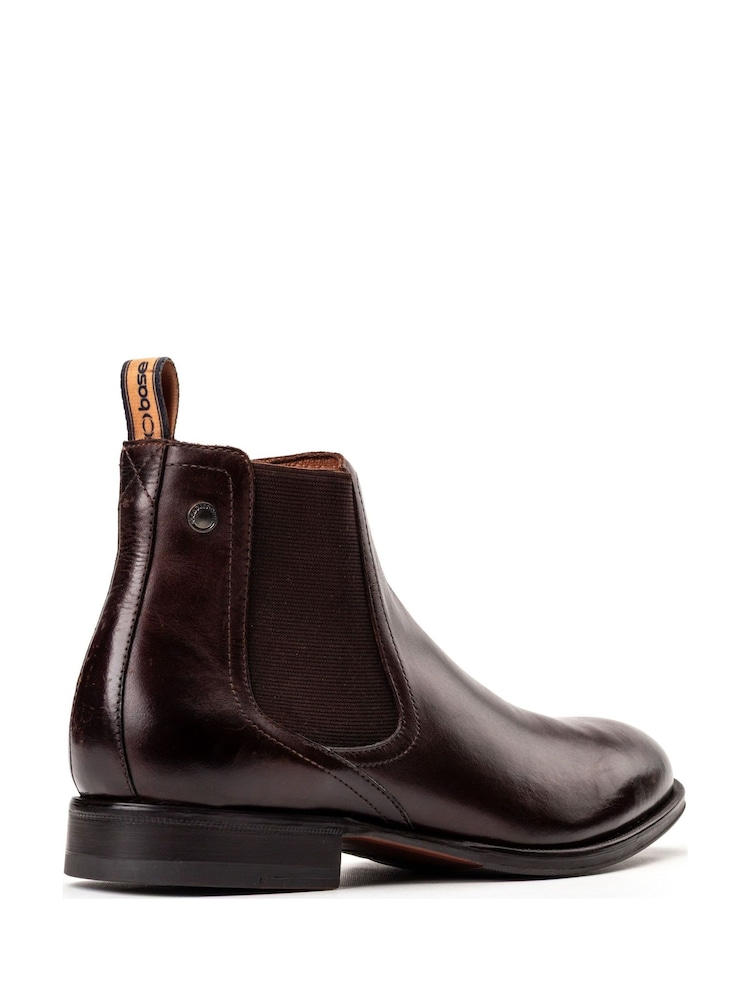 Base London Burnt Brown Whittle Chelsea Boot - Image 2 of 3 Base London Burnt Brown Whittle Chelsea Boot - Image 2 of 3