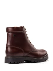 Base London Brown Nickel 7 Eyelet Boot - Image 3 of 4