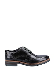 Base London Black Woburn Excel Brogue - Image 1 of 4