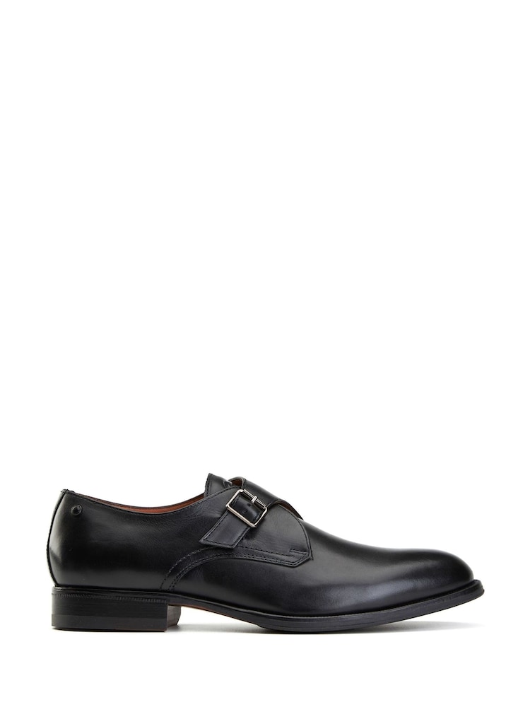 Base London Black Faraday Single Monk Shoe - Image 1 of 4