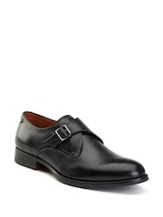 Base London Black Faraday Single Monk Shoe - Image 2 of 4