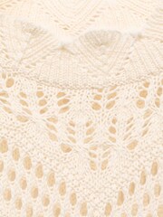 Mango White Espina Sweater - Image 6 of 6